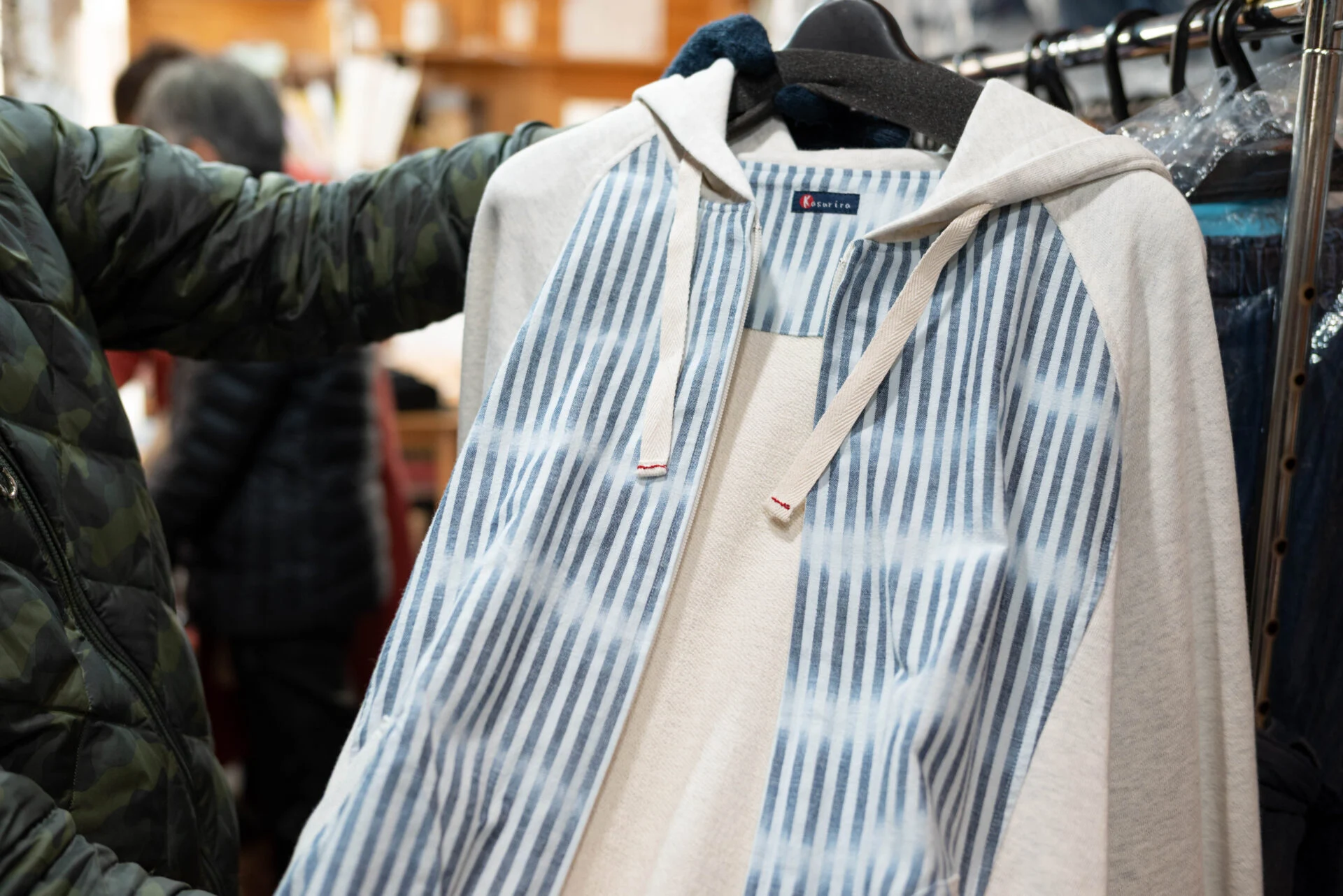 カットソーを組み合わせた製品も展開中