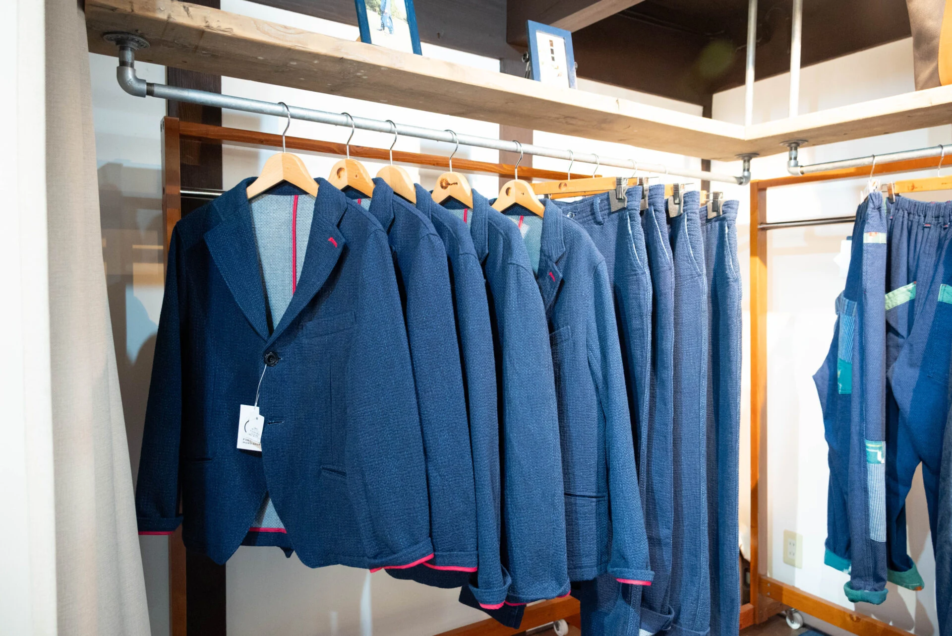 ジャケットは男性にも好評